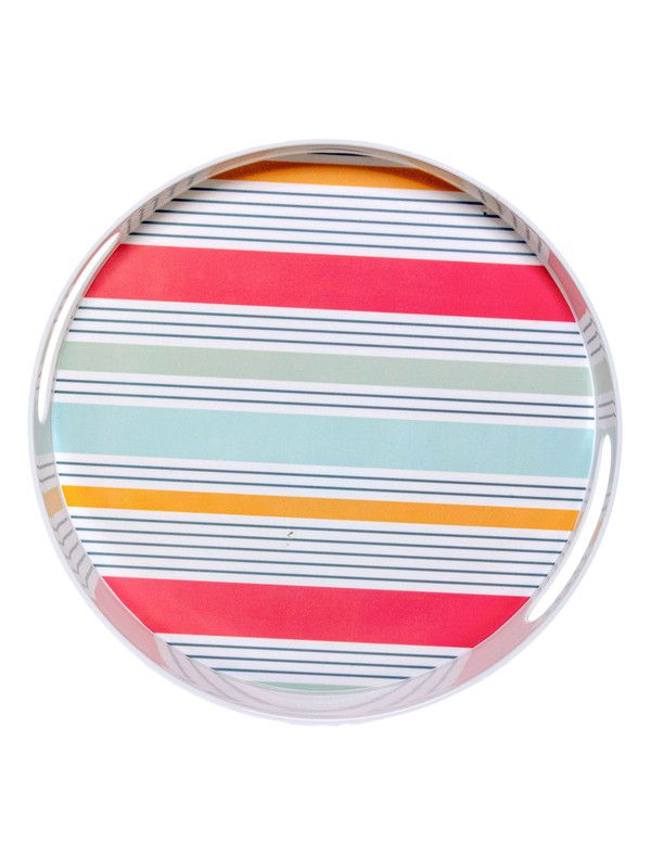     			GoodHomes - MT2410 Multicolor Serving Tray ( Set of 1 )