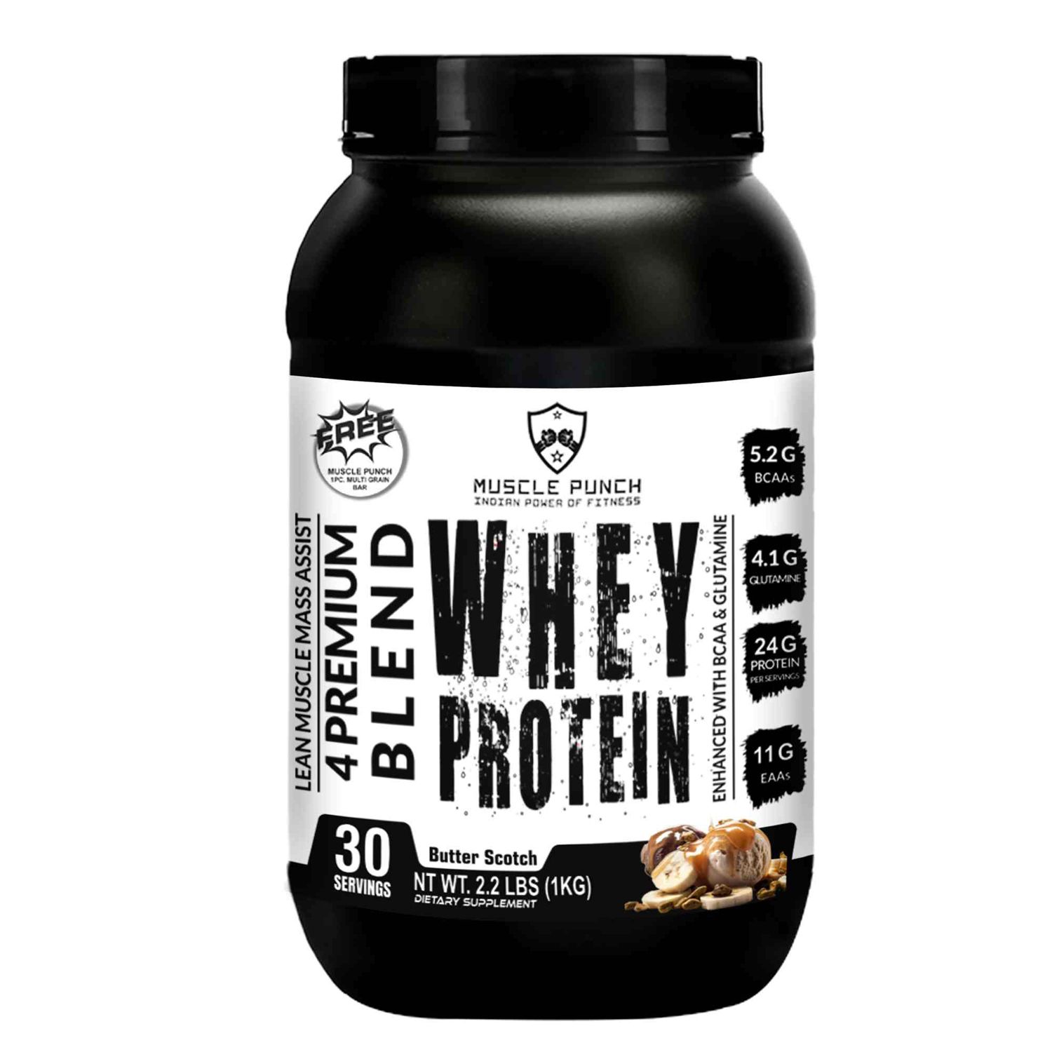     			Muscle Punch | Premium Whey Protein Blend 1 kg