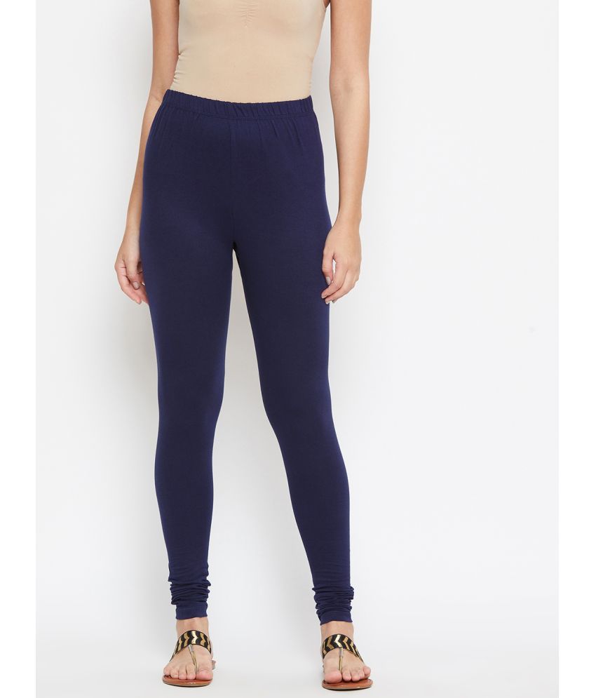     			Pret By Kefi - Navy Blue Cotton Women's Leggings ( Pack of 1 )