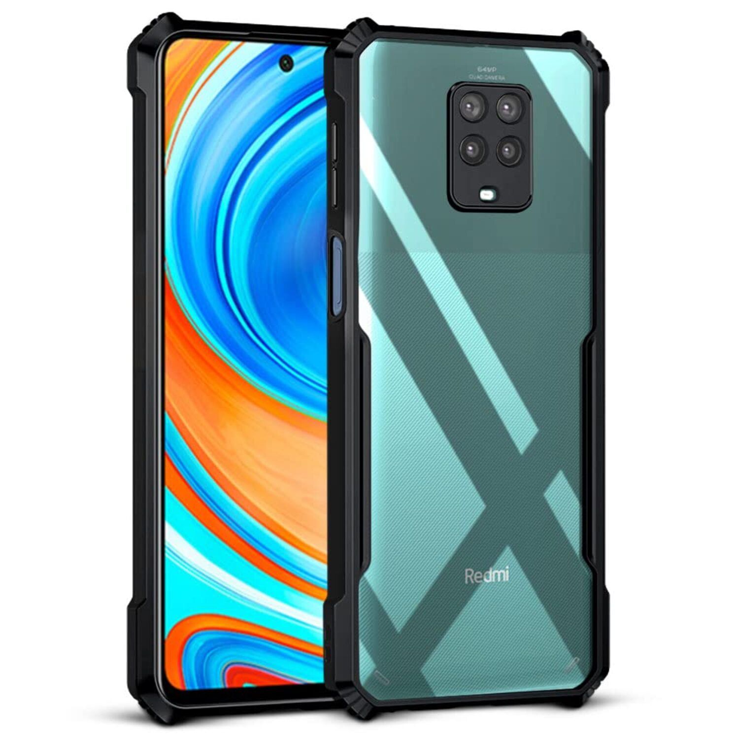     			Spectacular Ace - Defender Series Covers Compatible For Silicon Xiaomi Mi Redmi Note 9 Pro Max ( Pack of 1 )