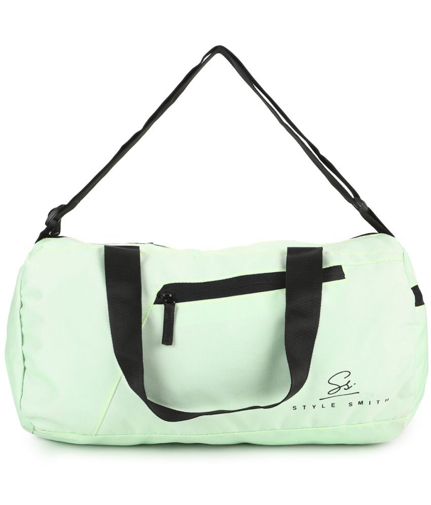     			Style Smith - Sea Green Polyester Casual Sports Duffle Gym Bag (20 Ltrs)