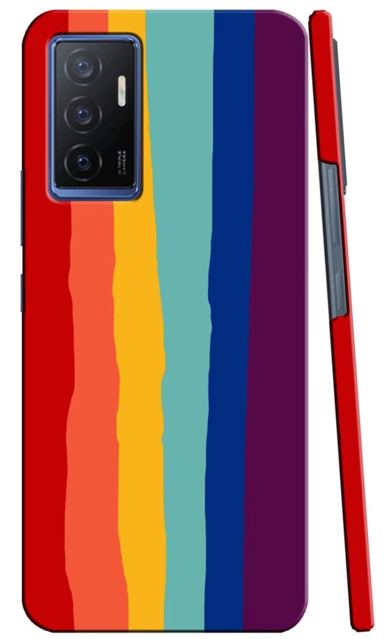     			T4U THINGS4U - Multicolor Printed Back Cover Polycarbonate Compatible For Vivo V23E 5G ( Pack of 1 )