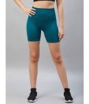 C9 Airwear Green Nylon Solid Shorts - Single