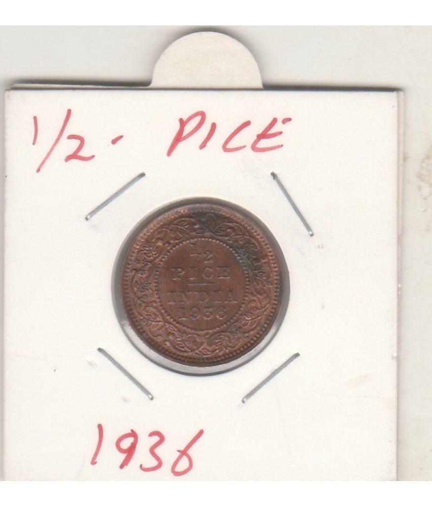     			COIN AND HERITAGE GALLERY - HALF PICE 1936-EFC 1 Numismatic Coins