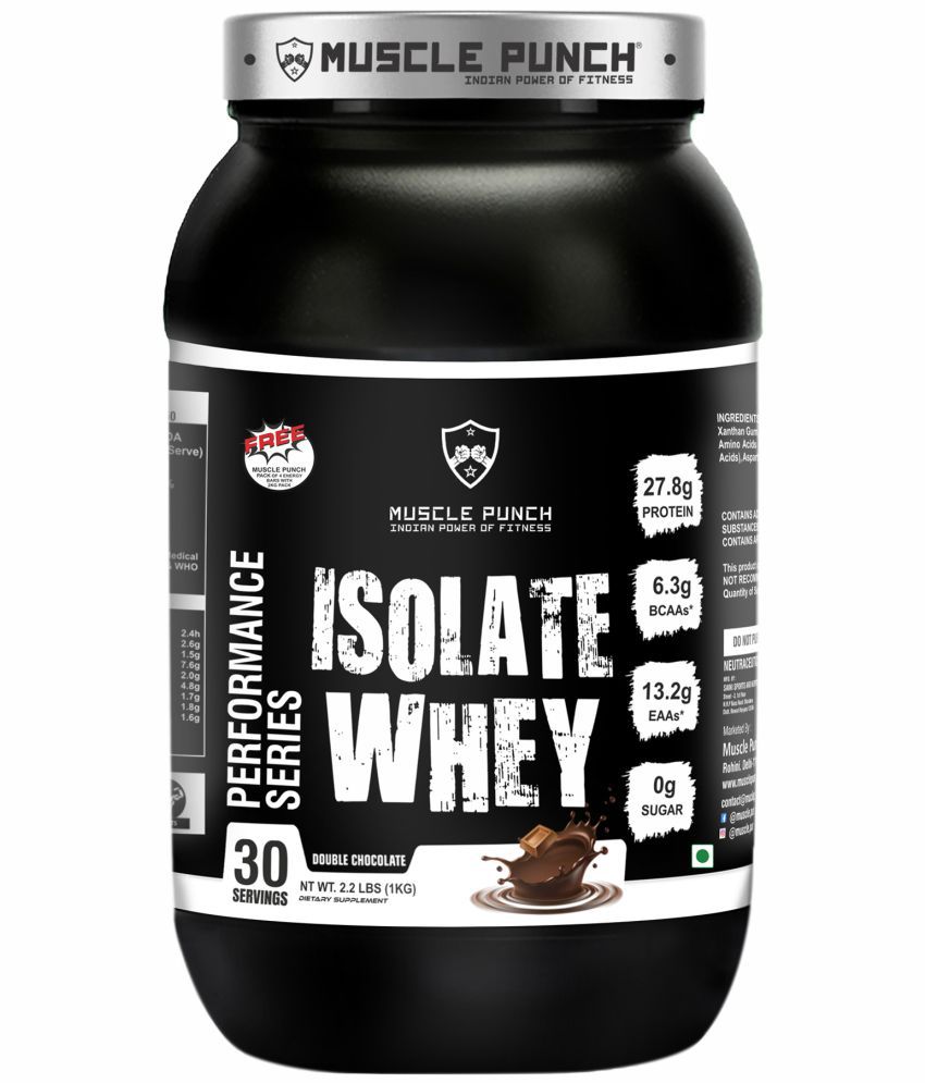     			Muscle Punch | 100% Whey ISOLATE Protein - PERFORMANCE SERIES | 1 kg