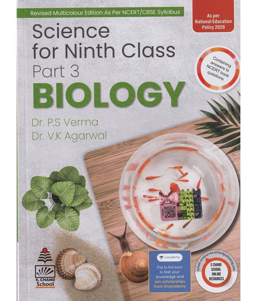     			Science For Ninth Class Part 3 Biology