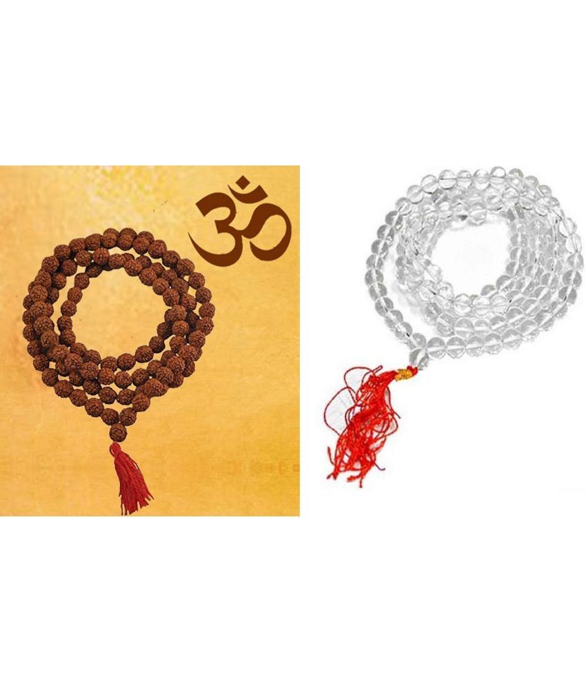     			Shri Astha Vinayak - Combo of Brown Rudraksha Mala With Shaptik Mala