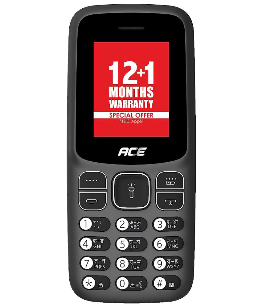     			itel Ace 2 Dual SIM Feature Phone Black