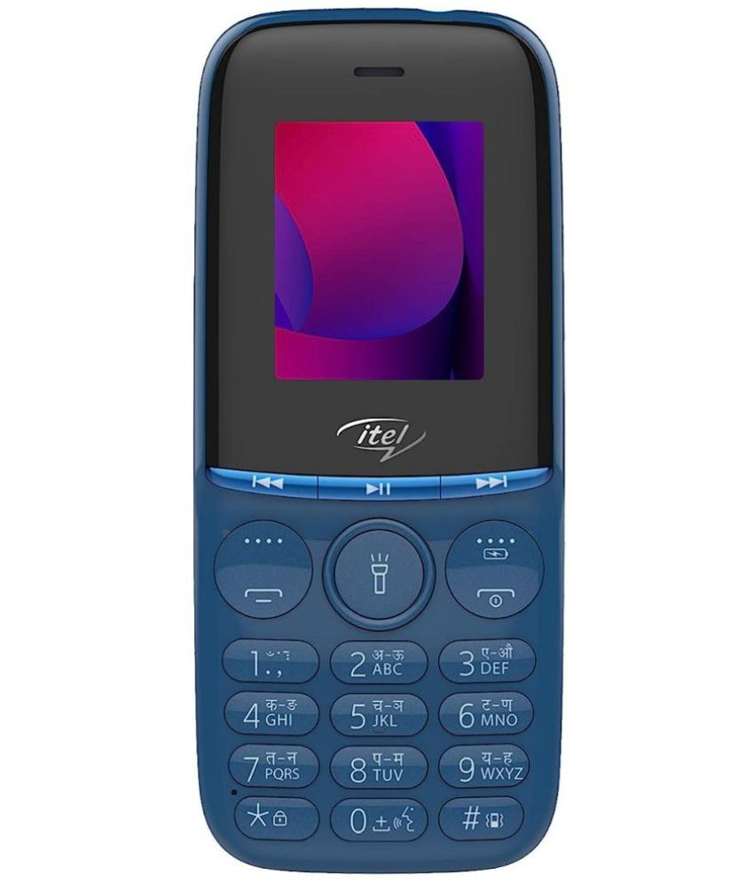     			itel Muzik110 Dual SIM Feature Phone Deep Blue