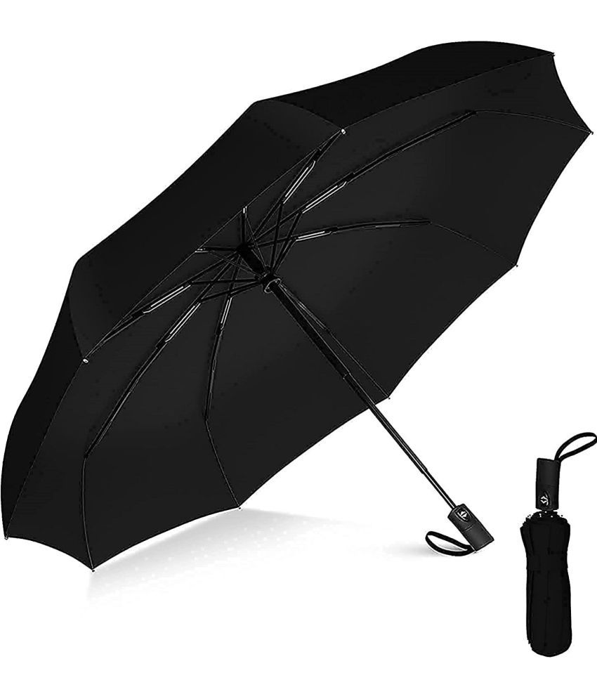     			sakimo Black 1 Fold Umbrella