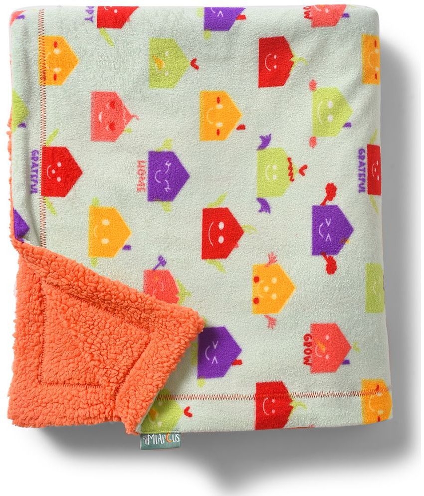     			Mi Arcus - Green Polyester Baby Blanket ( Pack of 1 )