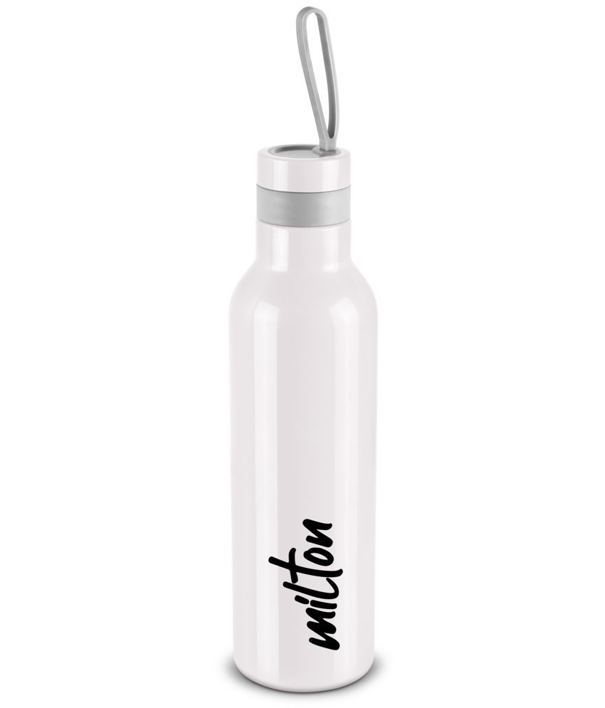     			Milton New Smarty 900 Thermosteel Hot and Cold Water Bottle, 730 mL, White