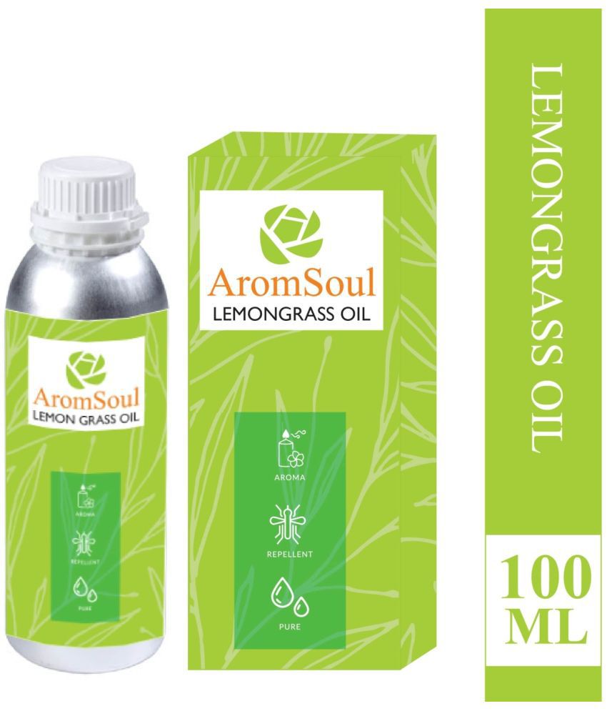     			aromsoul - Lemongrass Essential Oil 100 mL ( Pack of 1 )