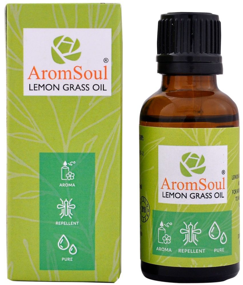     			aromsoul - Lemongrass Essential Oil 30 mL ( Pack of 1 )
