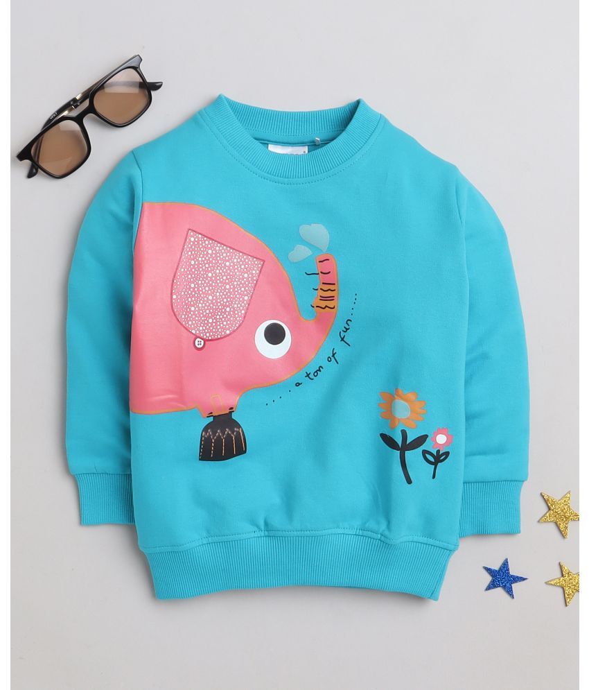     			BUMZEE Morpho Blue Boys Full Sleeves Sweatshirt Age - 6-12 Months