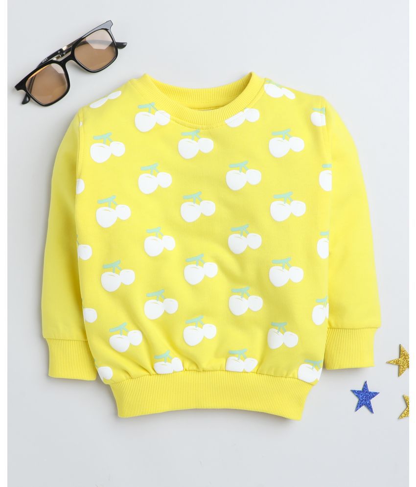     			BUMZEE Yellow Girls Full Sleeves Sweatshirt Age - 6-12 Months