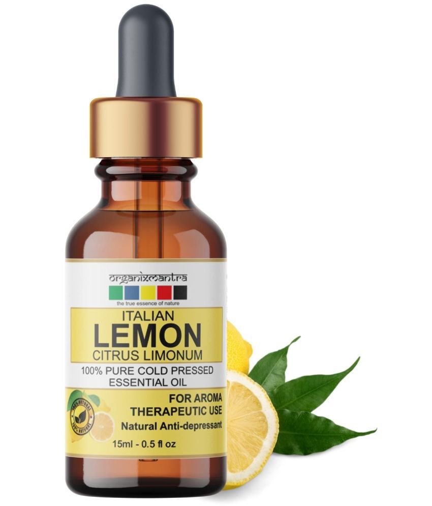     			Organix Mantra - Lemon Essential Oil 15 mL ( Pack of 1 )