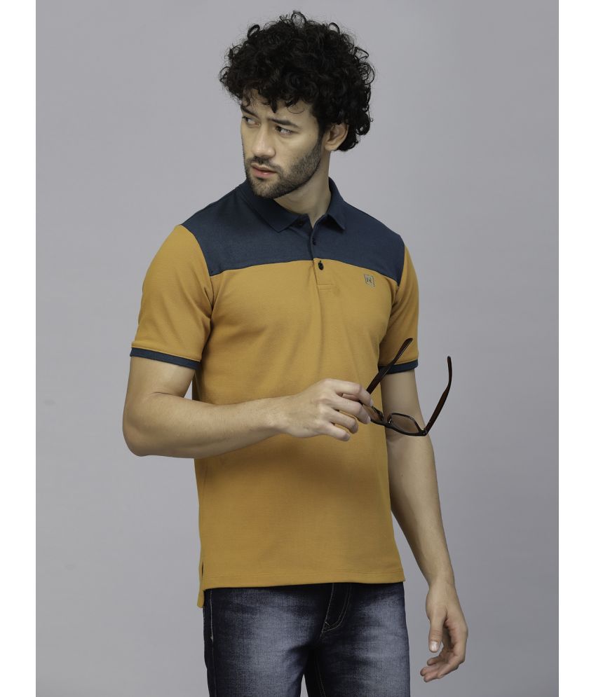     			Rigo - Brown Cotton Slim Fit Men's Polo T Shirt ( Pack of 1 )