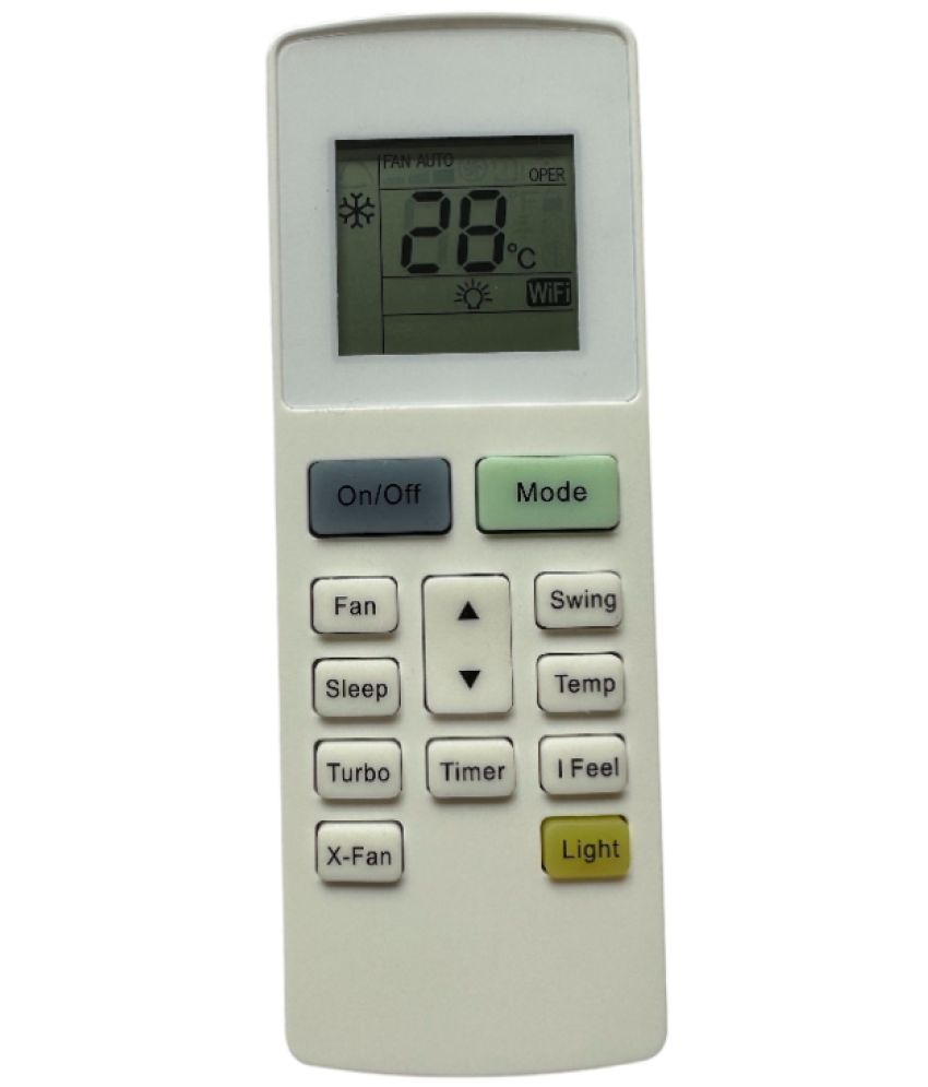     			Upix 222A AC Remote Compatible with Onida ac