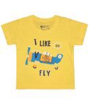 Bodycare Pack of 1 Boys Cotton Blend T-Shirt ( Yellow )