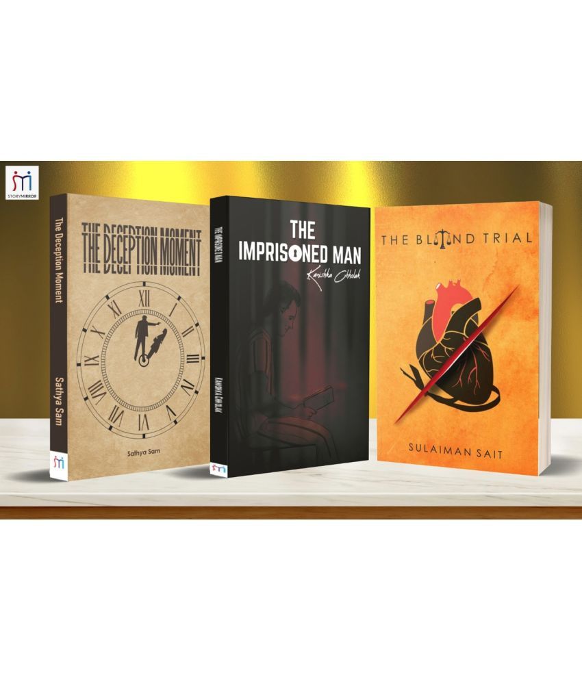     			3 Bestselling Mystery Novel Combo By Sathya Sam, Sulaiman Sait, Kanishka Chholak