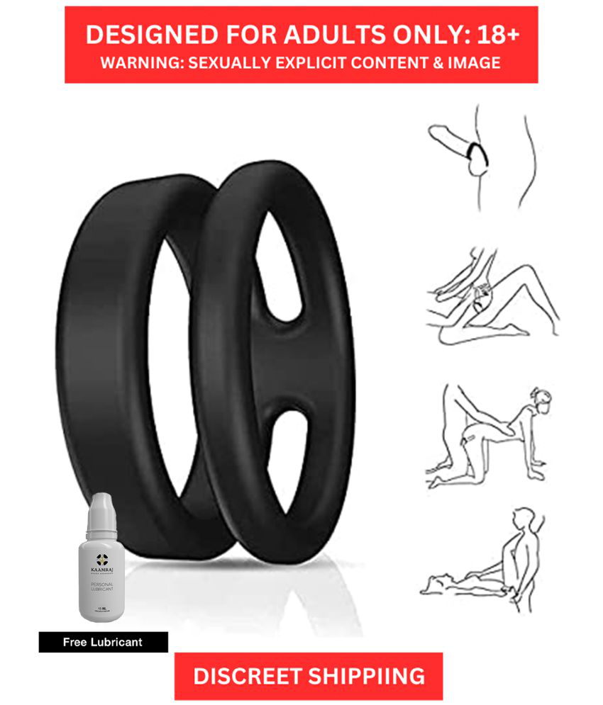     			30gm Weightless Soft Silicon Cock Ring - Flexible, Adjustable and Mood Enhancer Premium Quality Naughty Nights Penis Cock Ring