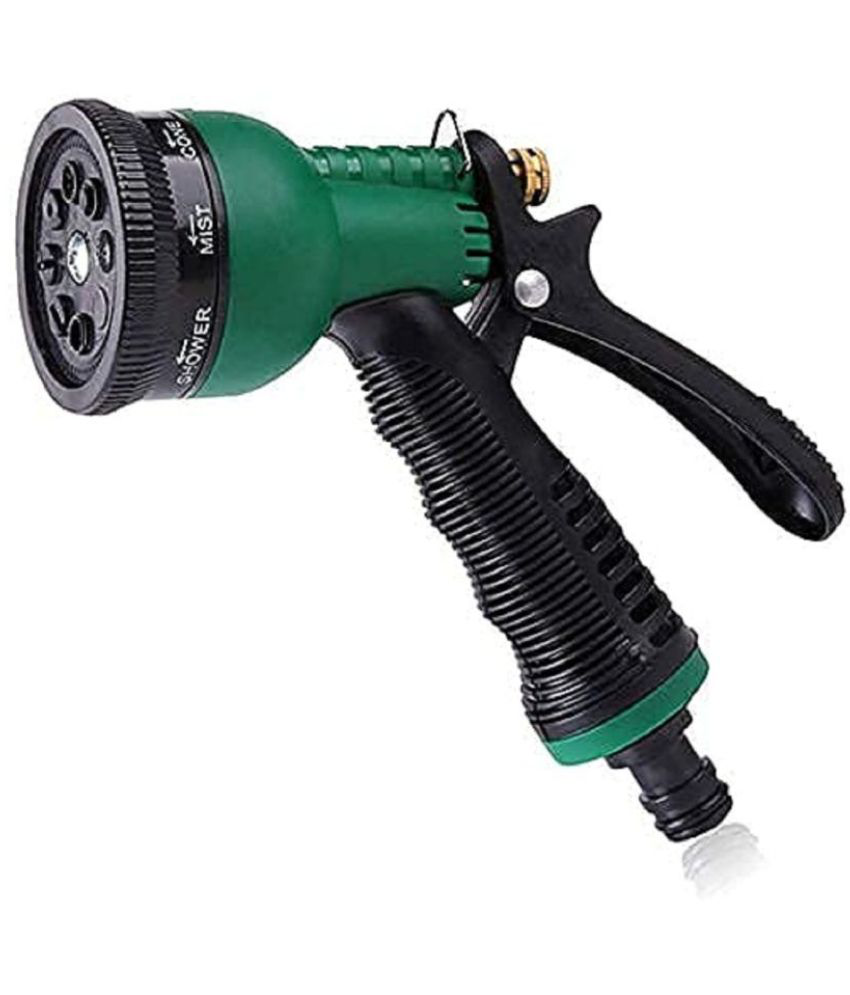     			8 Function High Pressure Car/Bike/Gardening Cleaning Water Spray Gun for Office & Home- "Water Pressure Depends on Water Levels