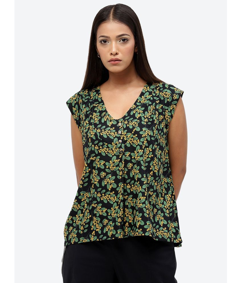     			Baawri - Green Rayon Women's A-Line Top ( Pack of 1 )