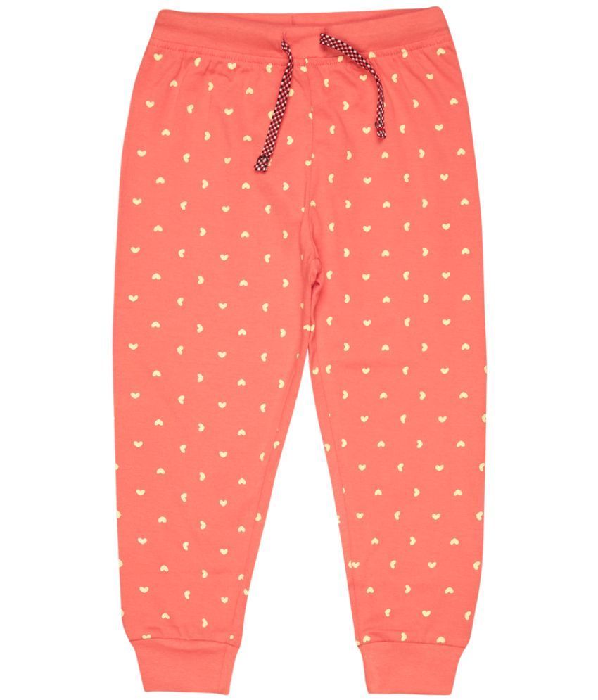     			Bodycare - Coral Cotton Blend Trackpant For Baby Girl ( Pack of 1 )