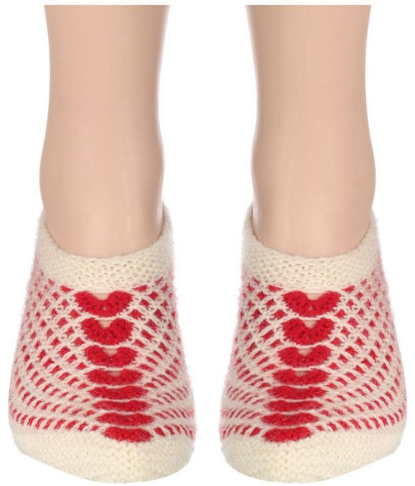     			KC Store - Red Woollen Women's Leg Warmer ( Pack of 1 )
