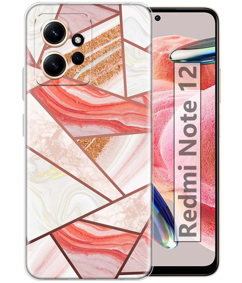     			NBOX - Multicolor Printed Back Cover Silicon Compatible For Redmi Note 12 4G ( Pack of 1 )
