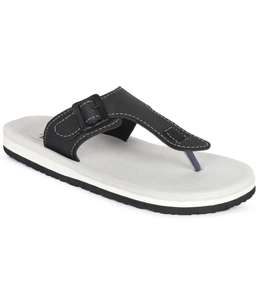     			Aadi - White Men's Thong Flip Flop