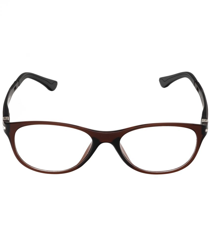     			Redex - Brown Rectangular Eyeglass Frame ( Pack of 1 )