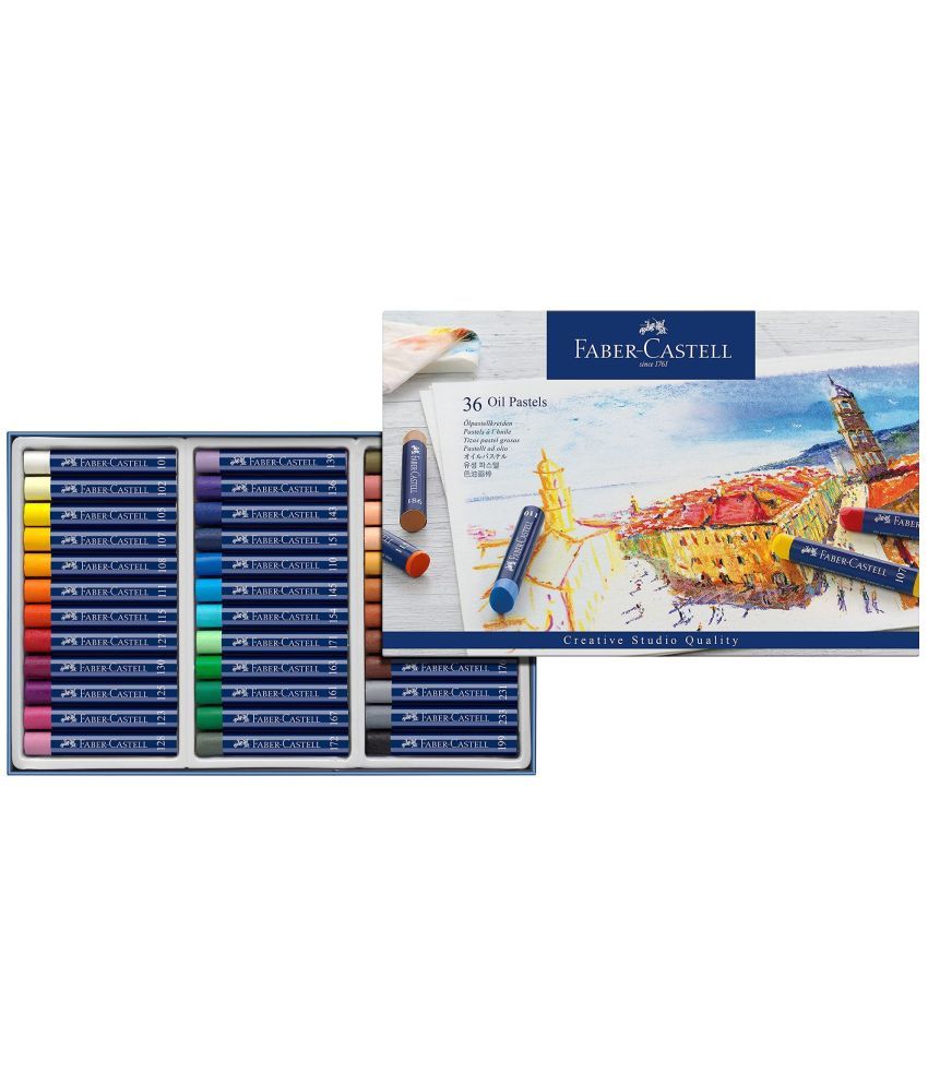     			Faber-Castell Creative Studio Oil Pastel Crayons 36/Pkg-