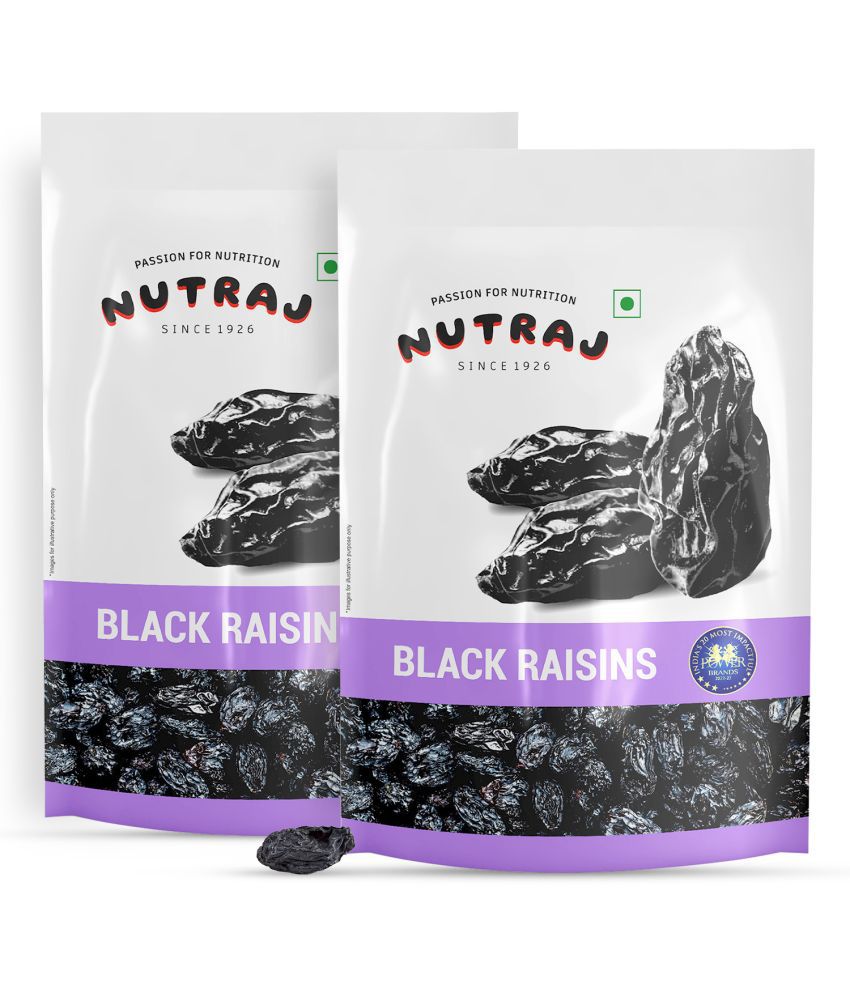     			Nutraj Black Raisins 400g (200g X 2, Kali Kishmish 400g