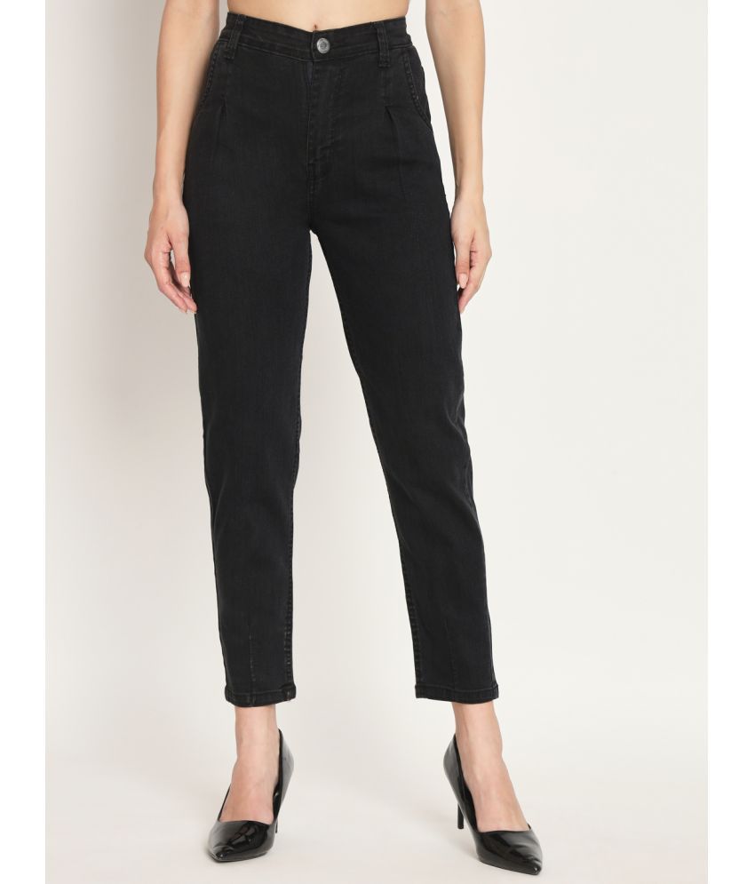     			AngelFab - Black Denim Slim Fit Women's Jeans ( Pack of 1 )