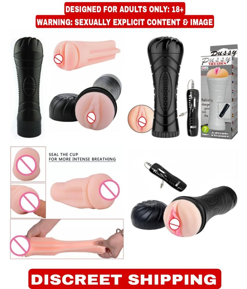     			KAMAHOUSE Masturbator POCKET PUSSY INCH SOFT & REAL PUSSY SEX TOY FOR MEN + 7 FUNCTION EGG VIBRATION REMOTE AND 10ML LUBRICANT FREE