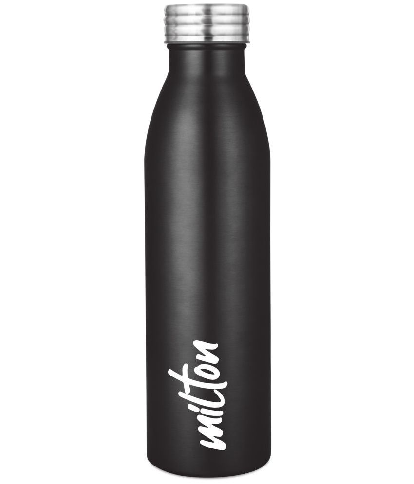     			Milton - BREEZE 1000,METALLIC BLACK Black Water Bottle 1030 mL ( Set of 1 )