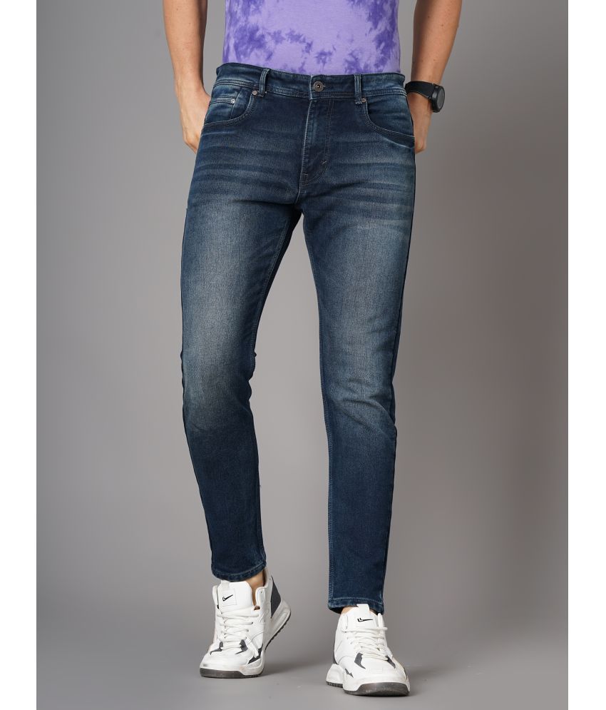     			Paul Street - Blue Denim Skinny Fit Men's Jeans ( Pack of 1 )