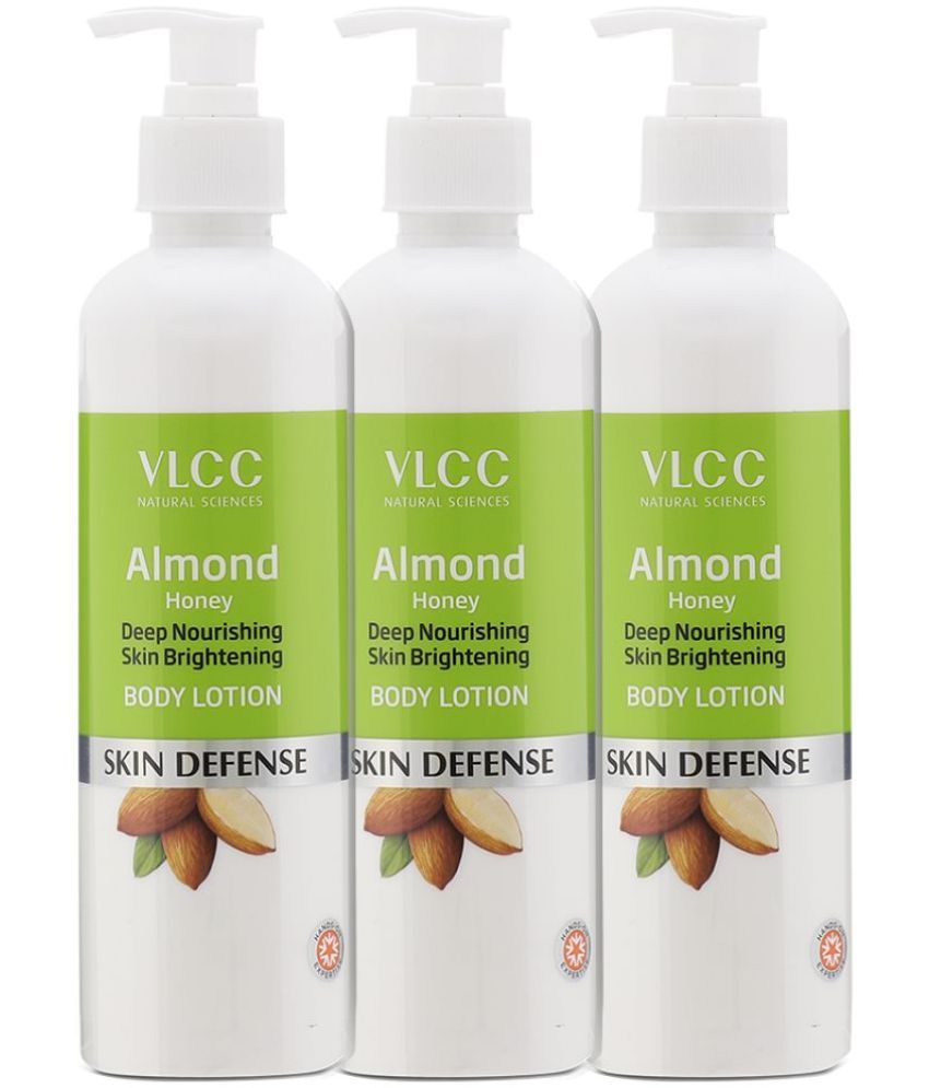     			Vlcc Almond Honey Deep Nourishing & Skin Brightening Body Lotion 700Ml, Buy Oneget One(Pack Of 3)