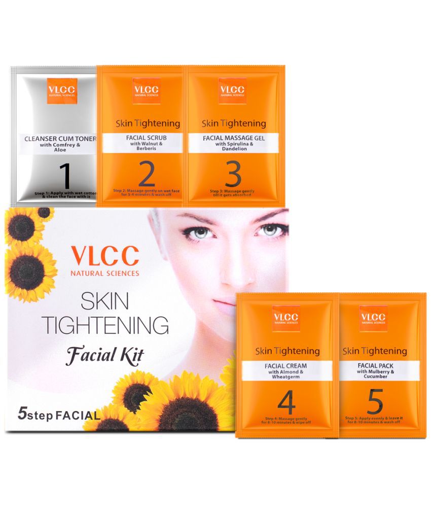     			VLCC Skin Tightening Facial Kit, 25 g (Pack of 3)