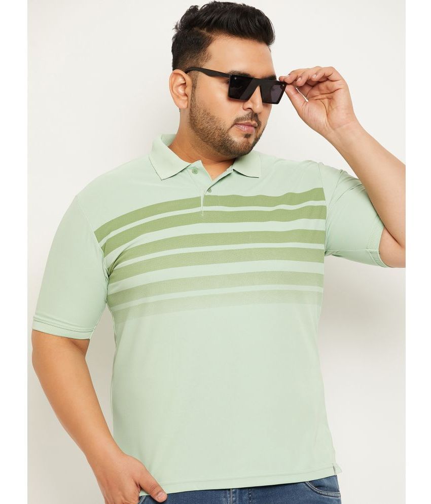     			renuovo - Mint Green Cotton Blend Regular Fit Men's Polo T Shirt ( Pack of 1 )