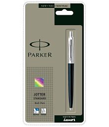Parker Jotter Standard CT Ball Pen (Black), Pack Of 6