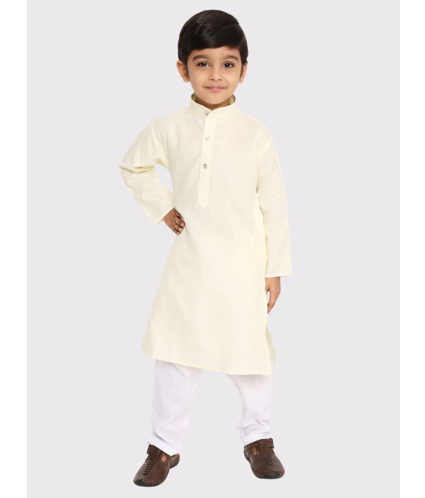     			Maharaja Pack of 1 Boys Cotton Blend ( Cream )