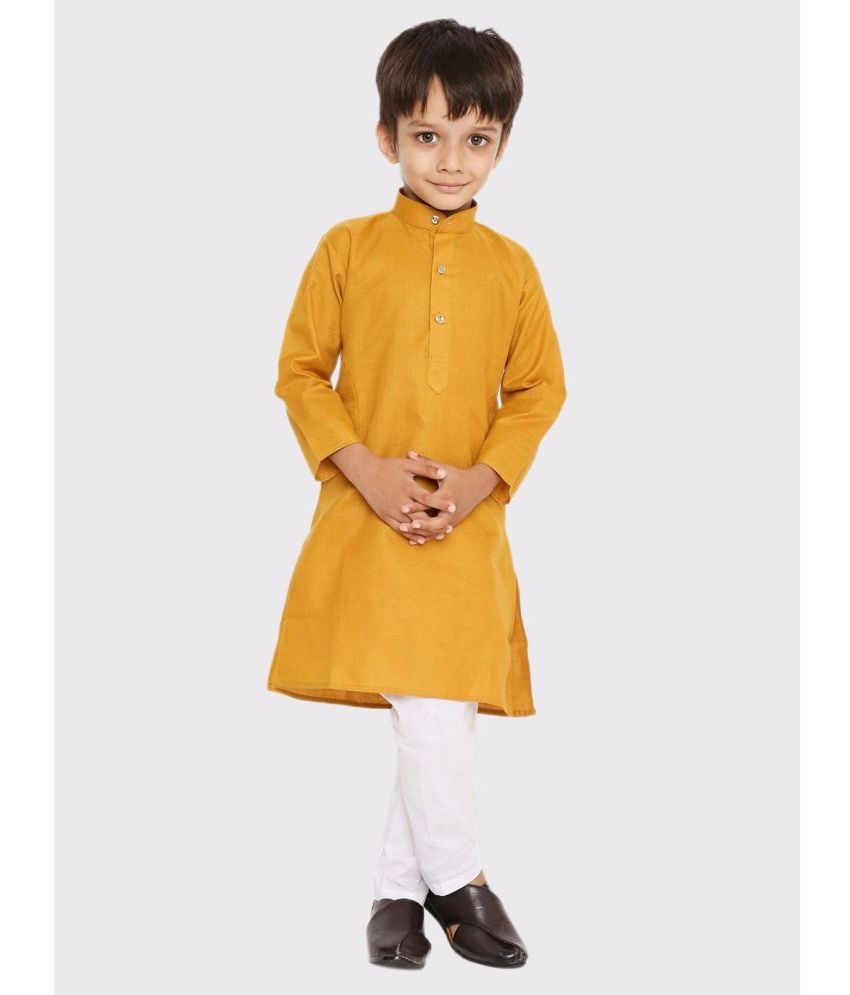     			Maharaja Pack of 1 Boys Cotton Blend ( Yellow )