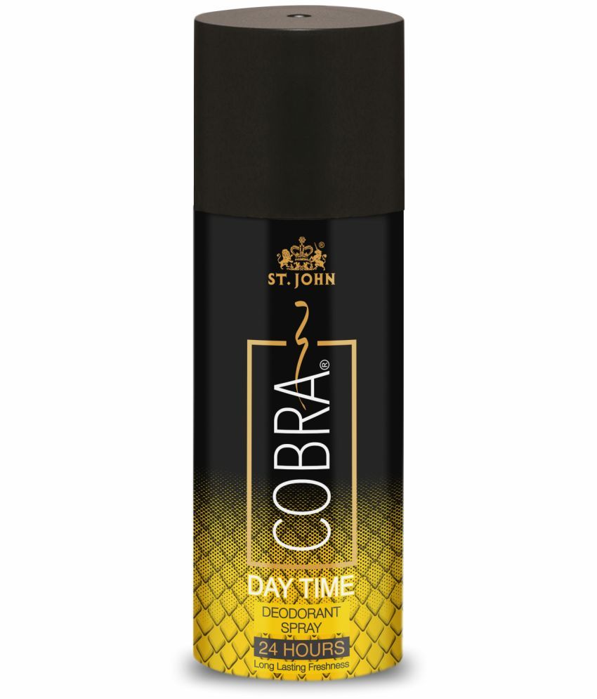     			St. John - Cobra Day Time 150ml Long Lasting Deodorant Spray for Men,Women 150 ml ( Pack of 1 )