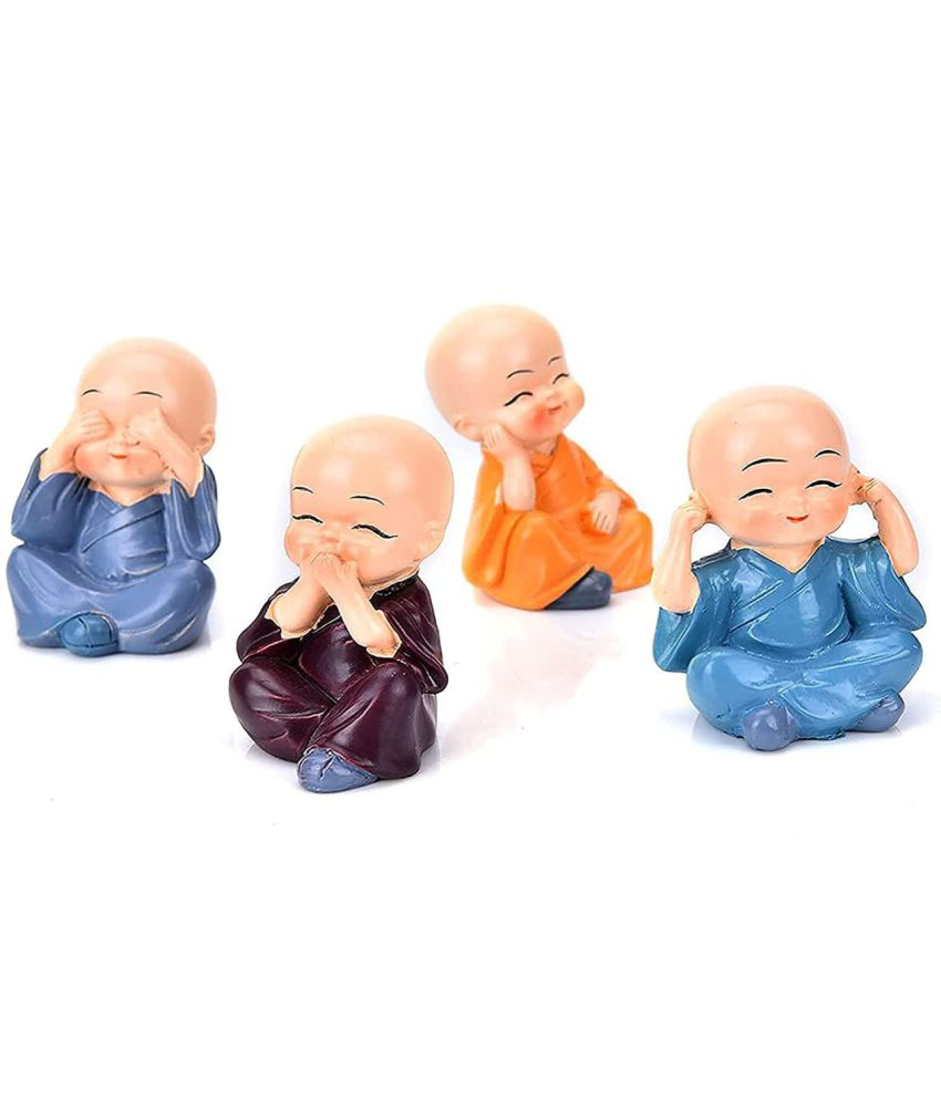    			TISYAA - Resting Buddha Showpiece 5 cm - Pack of 4