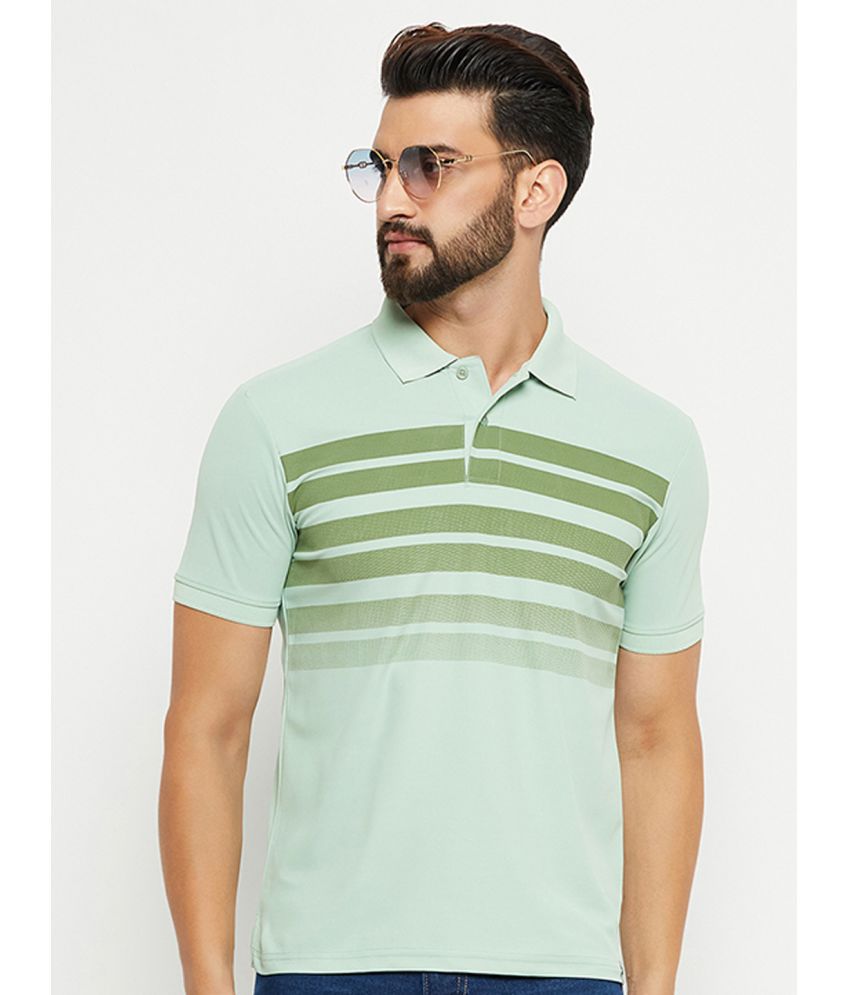     			renuovo - Mint Green Cotton Blend Regular Fit Men's Polo T Shirt ( Pack of 1 )