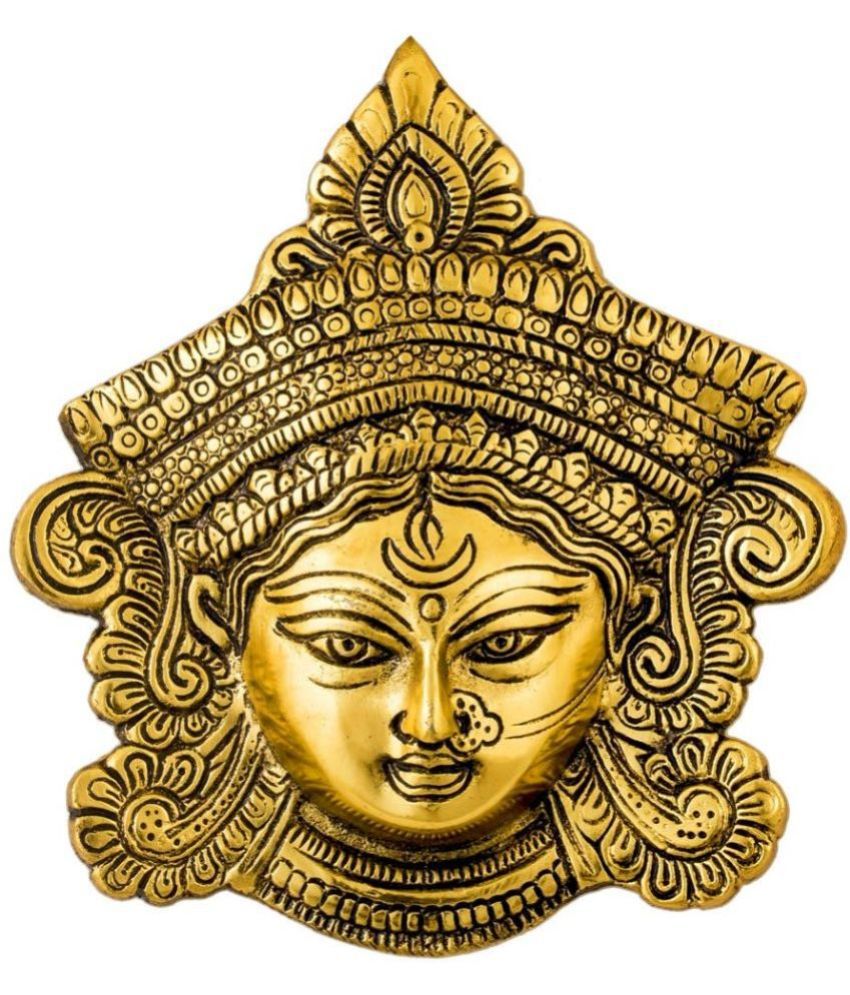     			Handa - Brass Goddess Durga Idol ( 16 cm )