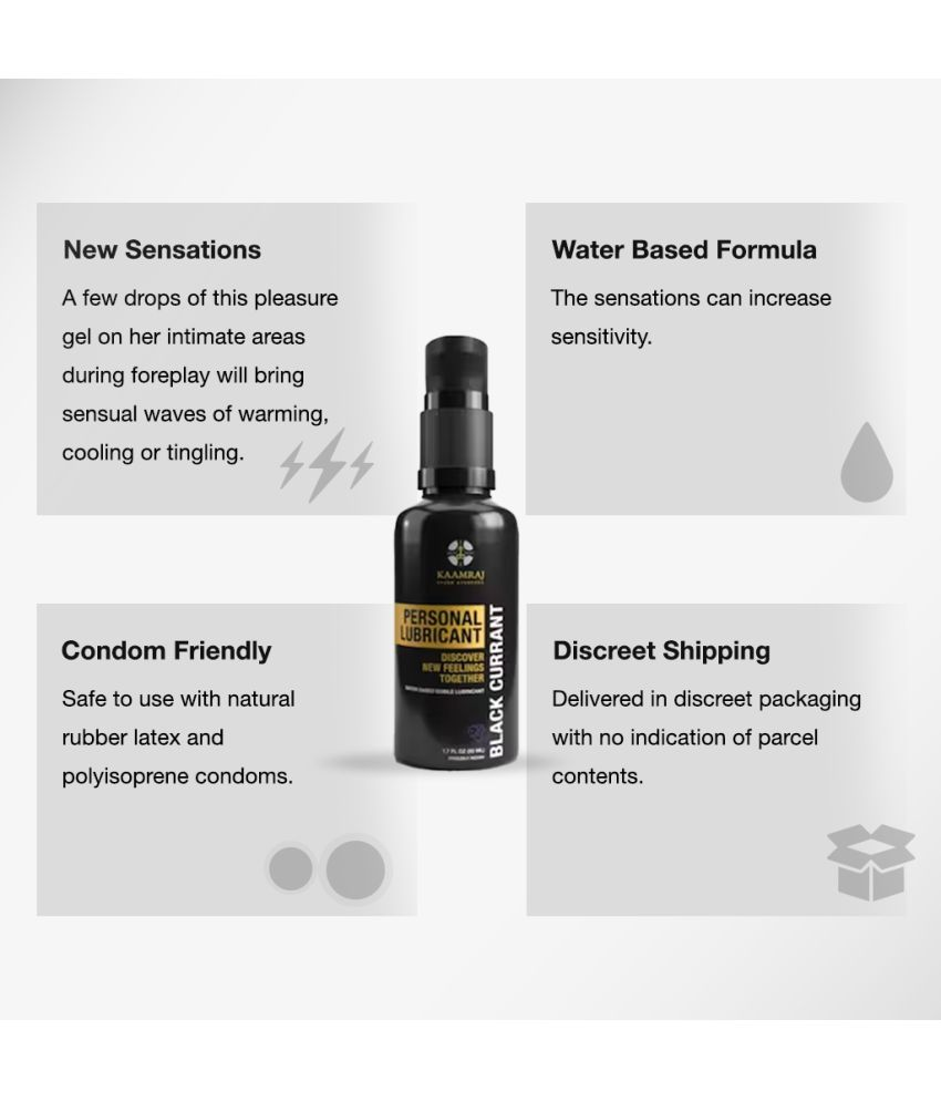     			Kaamraj Black Currant Lubricant For you & your Partner 50- ML